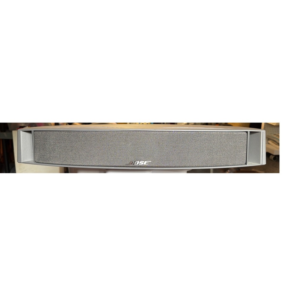 Bose VCS-10 Center Channel Speaker Silver Home Theater Dialogue 10-100W Wired